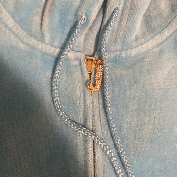 JUICY blue valor zip up hoodie - Picture 2 of 4